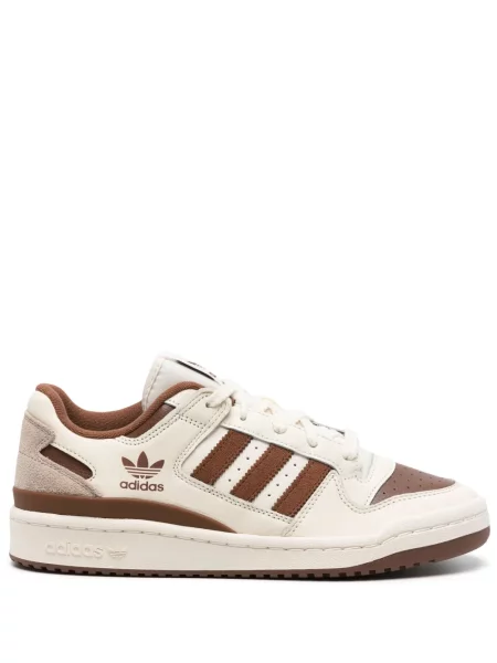 Δερμάτινα sneakers Adidas Forum μωβ