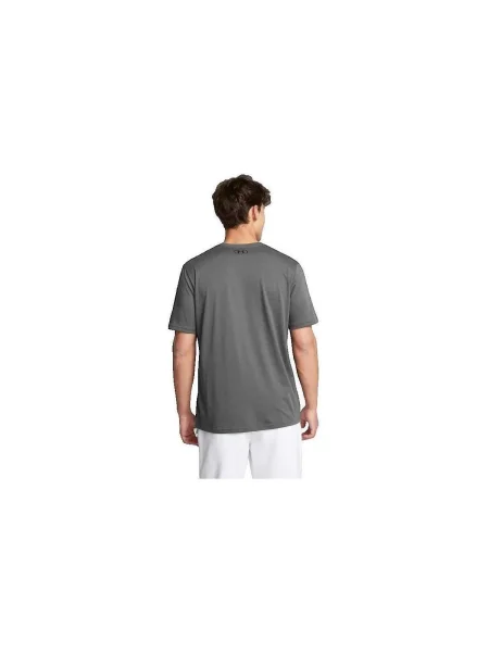 Tricou Under Armour cu autograf gri