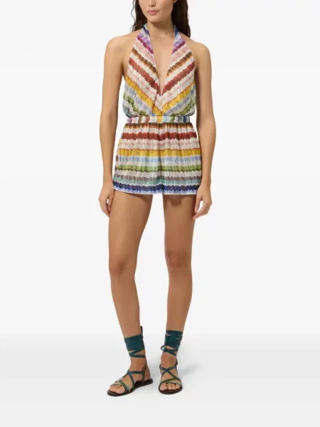 Плетен гащеризон Missoni с халтер деколте