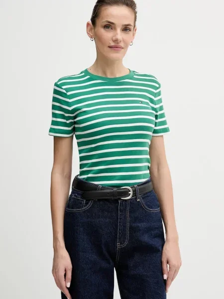 Tommy Hilfiger tričko zelené