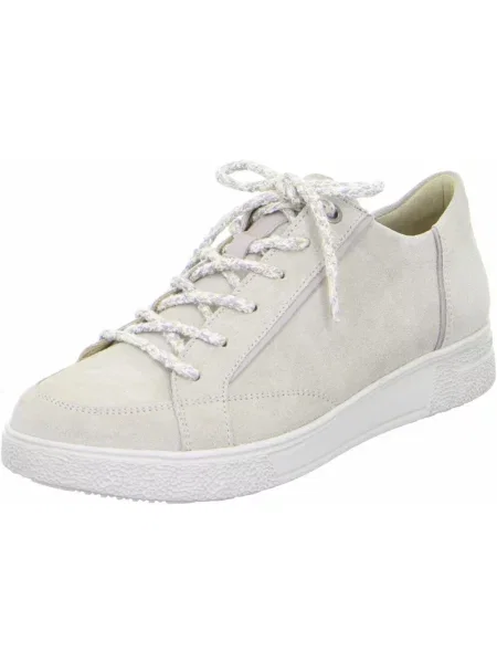 Sneakersy Hartjes zamszowe beżowe
