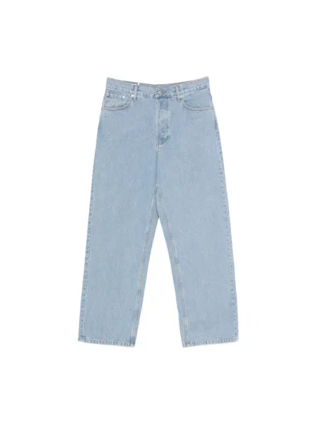 Jeansy Dries Van Noten niebieskie