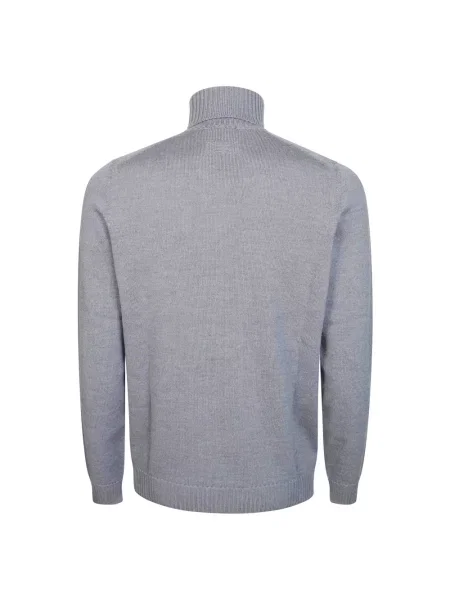 Sweter Drumohr wełniany szary