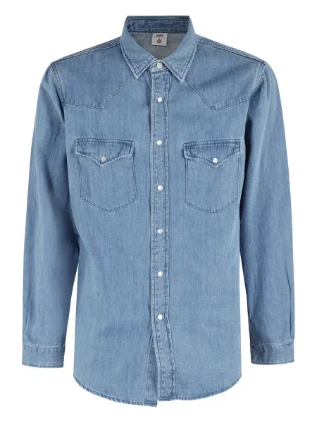 Cămașă din denim Edwin albastru