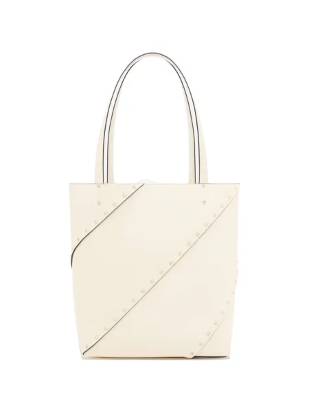 Geantă shopper Valentino Garavani alb