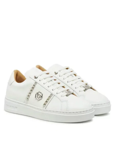 PHILIPP PLEIN Sneakersy SAES bílá