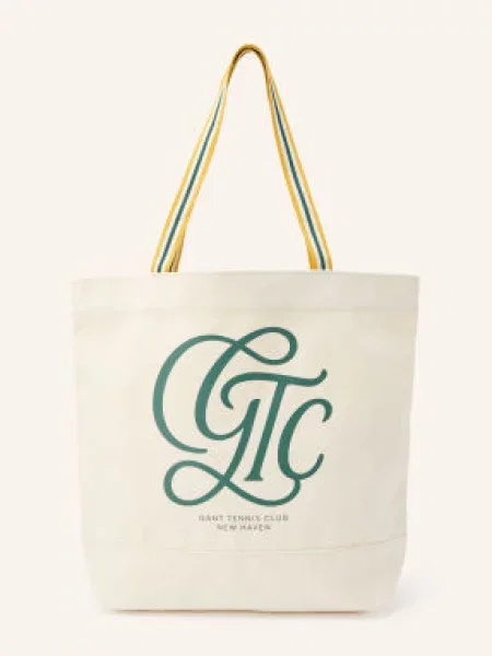 Gant Shopper režná zelená