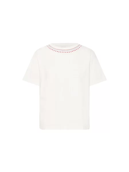 Haftowana koszulka Ichi biała