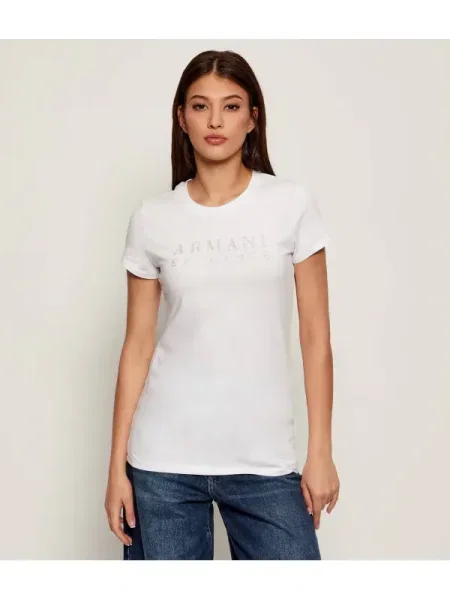 Armani Exchange tricou alb