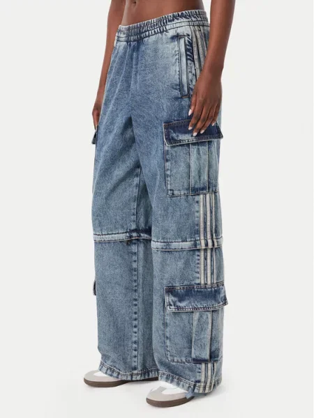 Adidas Blugi Oversize albastru