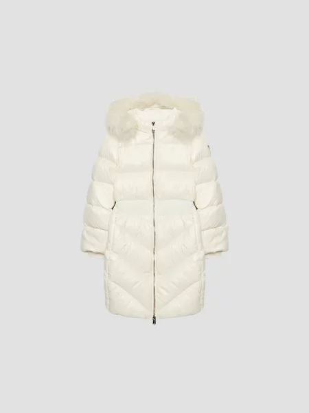 Детский пуховик Guess белый