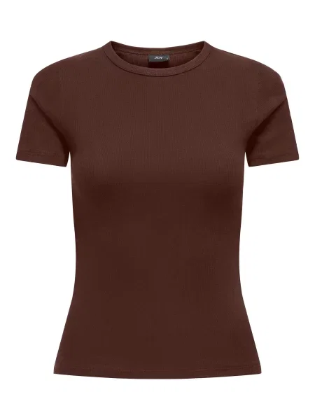 JDY Tricou JDYLUCKY ciocolatiu