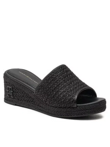Tommy Hilfiger Espadrilky černá