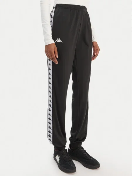 Kappa Pantaloni trening Banda Wrastoria negru
