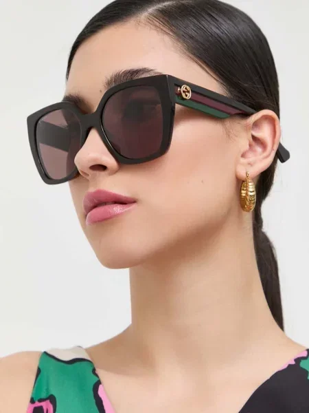 Gucci okulary przeciwsłoneczne brązowy