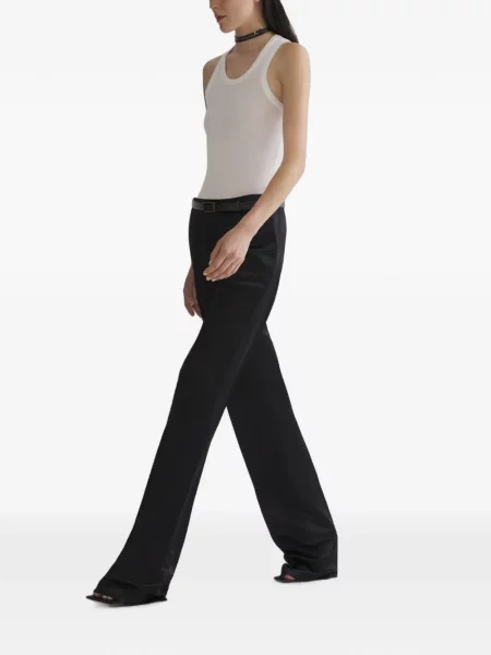 Top Mugler alb