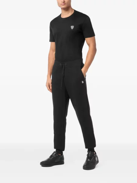 Pantaloni Billionaire alergare cu cordon negru