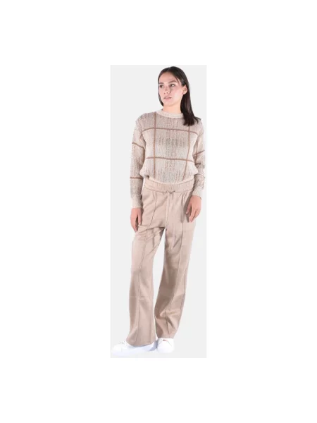Sweter Max Mara Studio wełniany beżowy