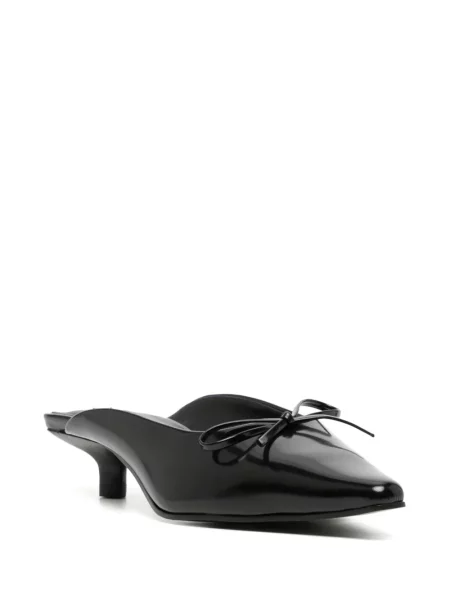 Papuci tip mules Senso din piele negru
