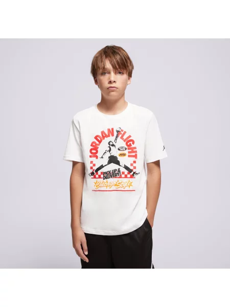 Jordan T-Shirt Jdb Mjp Shop Tee Ss-Tee Boy biała