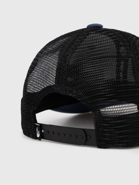 Czapka The North Face Mudder Trucker w kolorze niebiesko-czarnym niebieska