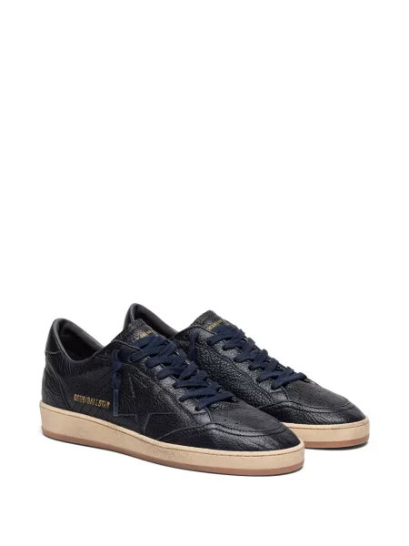Bőr sneaker Golden Goose kék