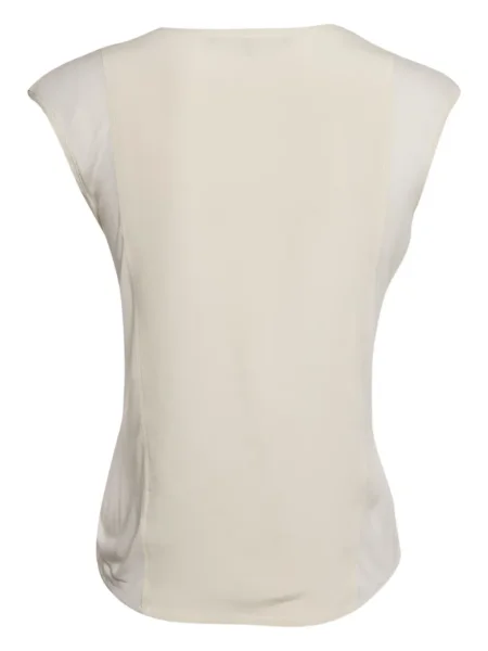 Pantaloni Polo Ralph Lauren de costum cu imagine de lână alb