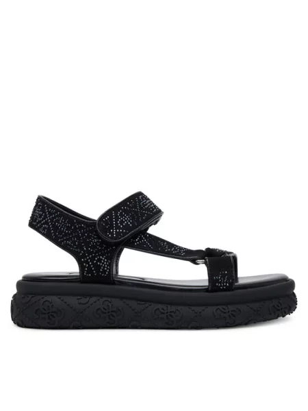 Guess Sandale FLJLOD negru