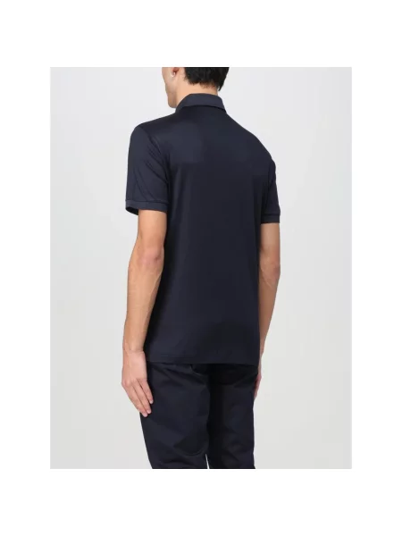 Koszulka polo Emporio Armani niebieska