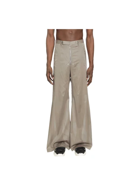 Spodnie Rick Owens brązowe