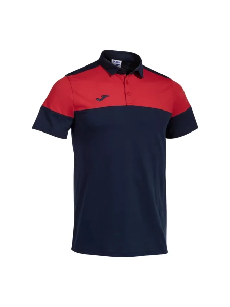 Koszulka polo dla dzieci Joma Crew V czerwona