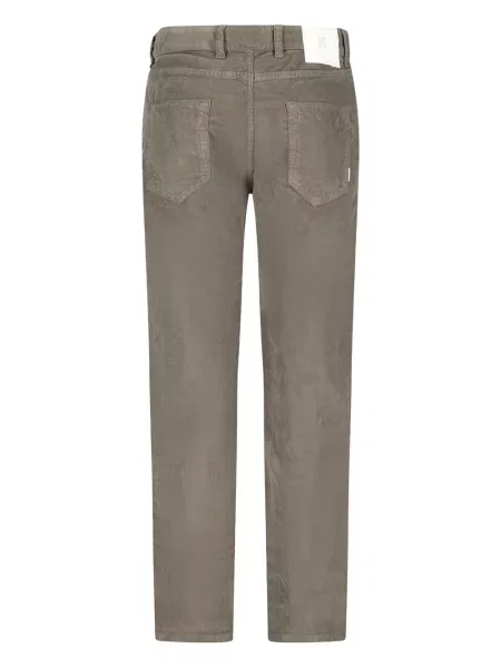 Pantaloni Pt Torino de catifea cord gri