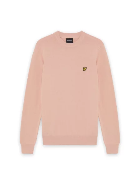 Sweter Lyle & Scott różowy