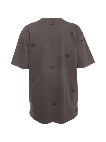Stras tricou Ganni gri