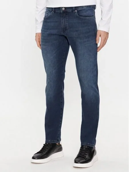 BOSS BLACK Farmer P-Delaware | denim fekete
