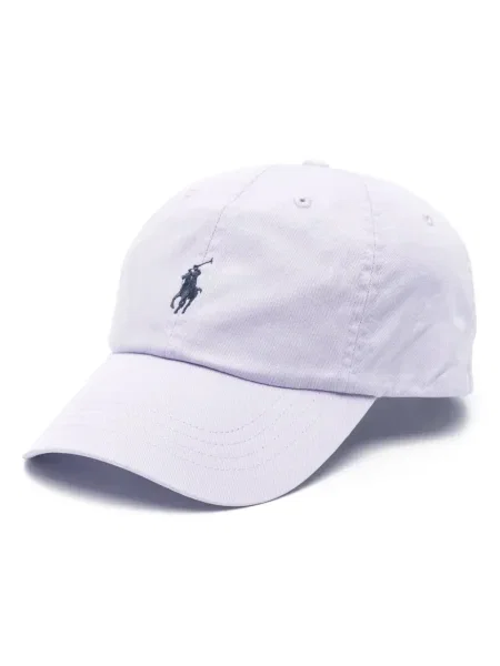 Ленена поло тениска Polo Ralph Lauren в тропически десен синьо