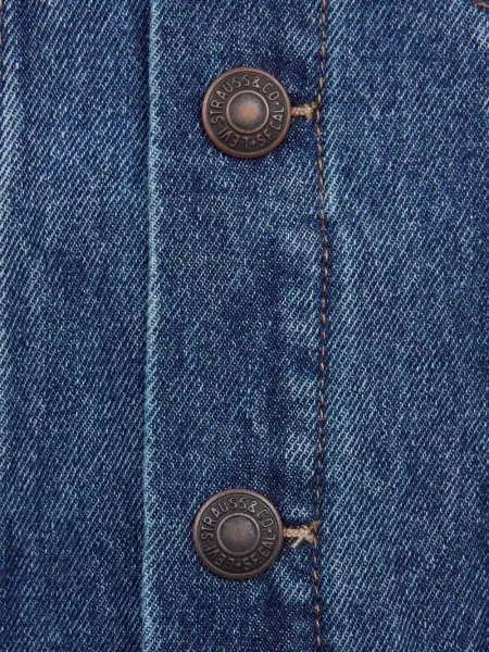 Kurtka jeansowa dziecięca Levi's niebieska