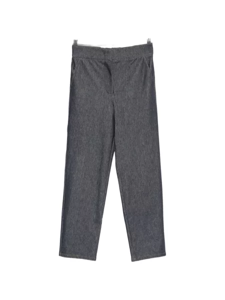 Pantaloni Max Mara cu autograf albastru