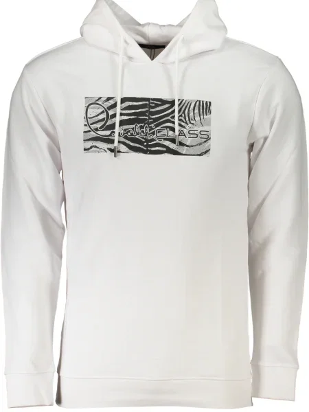 Mikina Cavalli Class bílá
