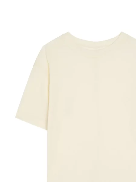Scurt tricou Another Tomorrow cu decolteu rotund