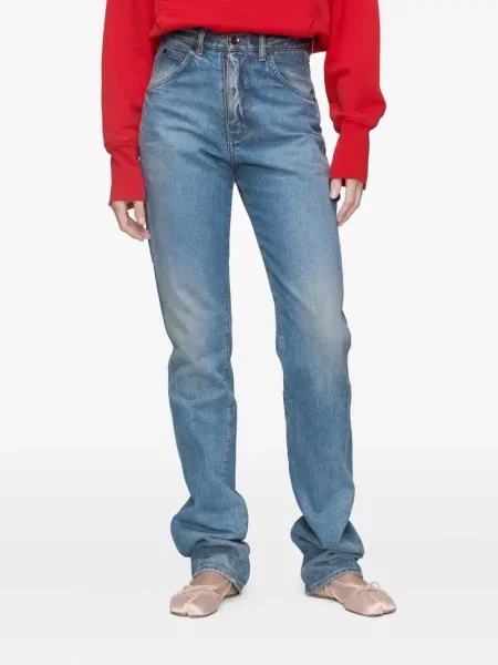 Kalhoty Maison Margiela s 5 kapsami modré