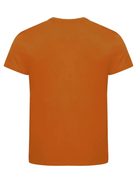 Clique Classic OC-T koszulka z bawełny organicznej – orange pomarańczowa