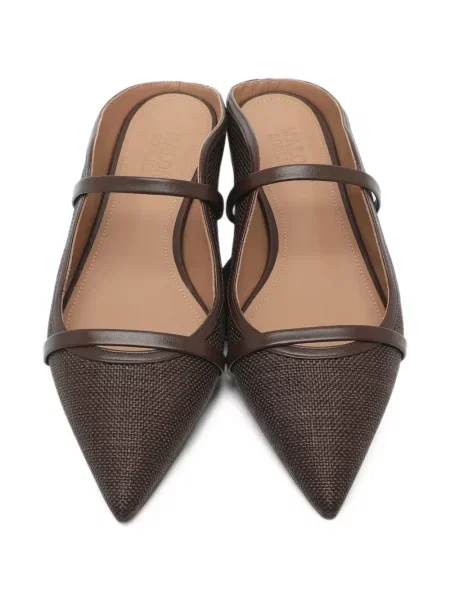 Papuci tip mules Malone Souliers maro
