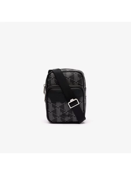 Lacoste сумка через плече чоловіча The Blend Monogram чорна