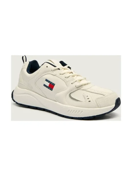 Tommy Jeans Sneakers RUNNER alb