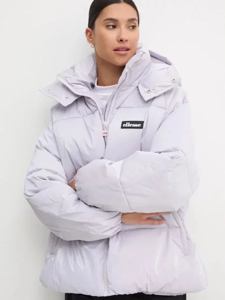 Kurtka ocieplana Ellesse Lenzer Padded lilac fioletowa