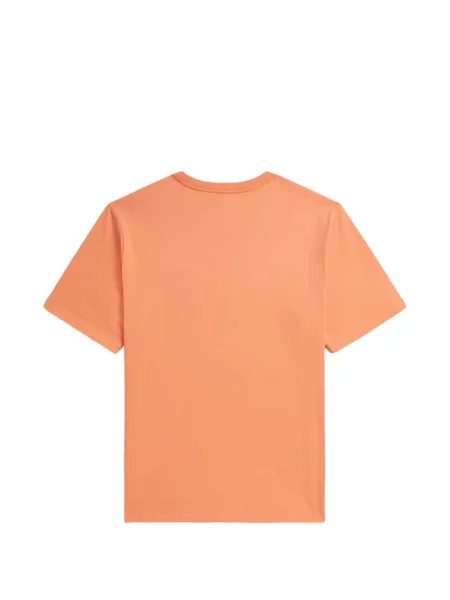 Koszulka polo dziecięca Polo Ralph Lauren pomarańczowa