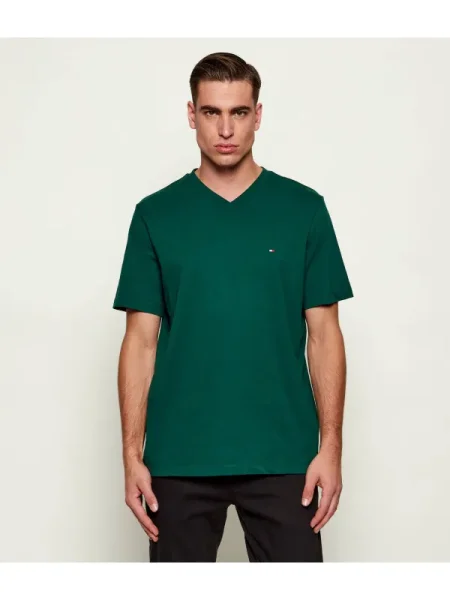 Tommy Hilfiger Tricou ESSENTIAL verde