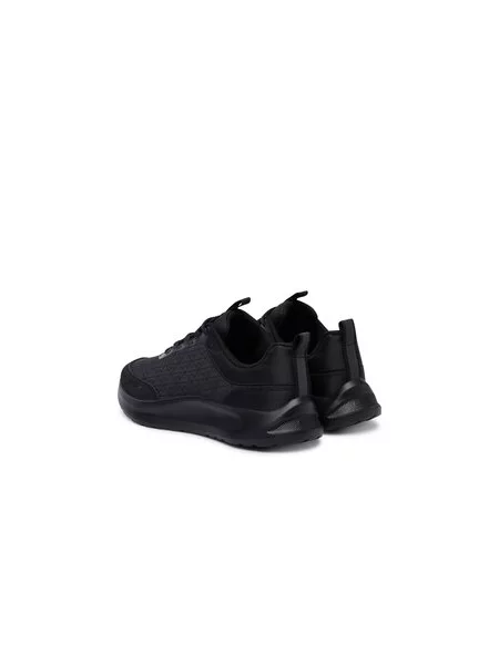Sneakersy Calvin Klein Light Eva Runn Laceup Aop čierna