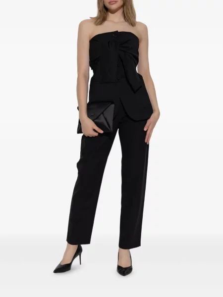 Pantaloni Max Mara plisate negru